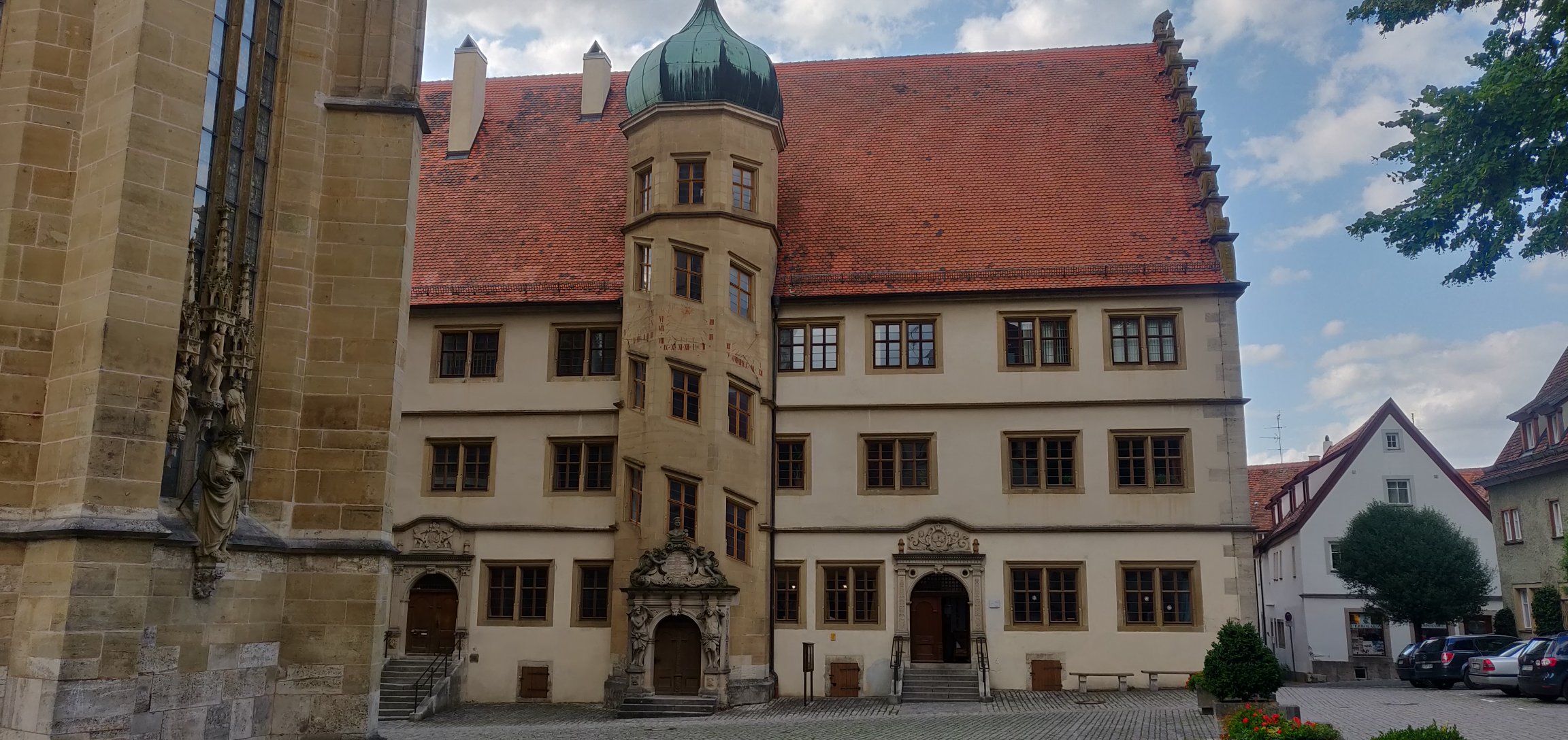 Foto bij Rothenburg ob der Tauber
