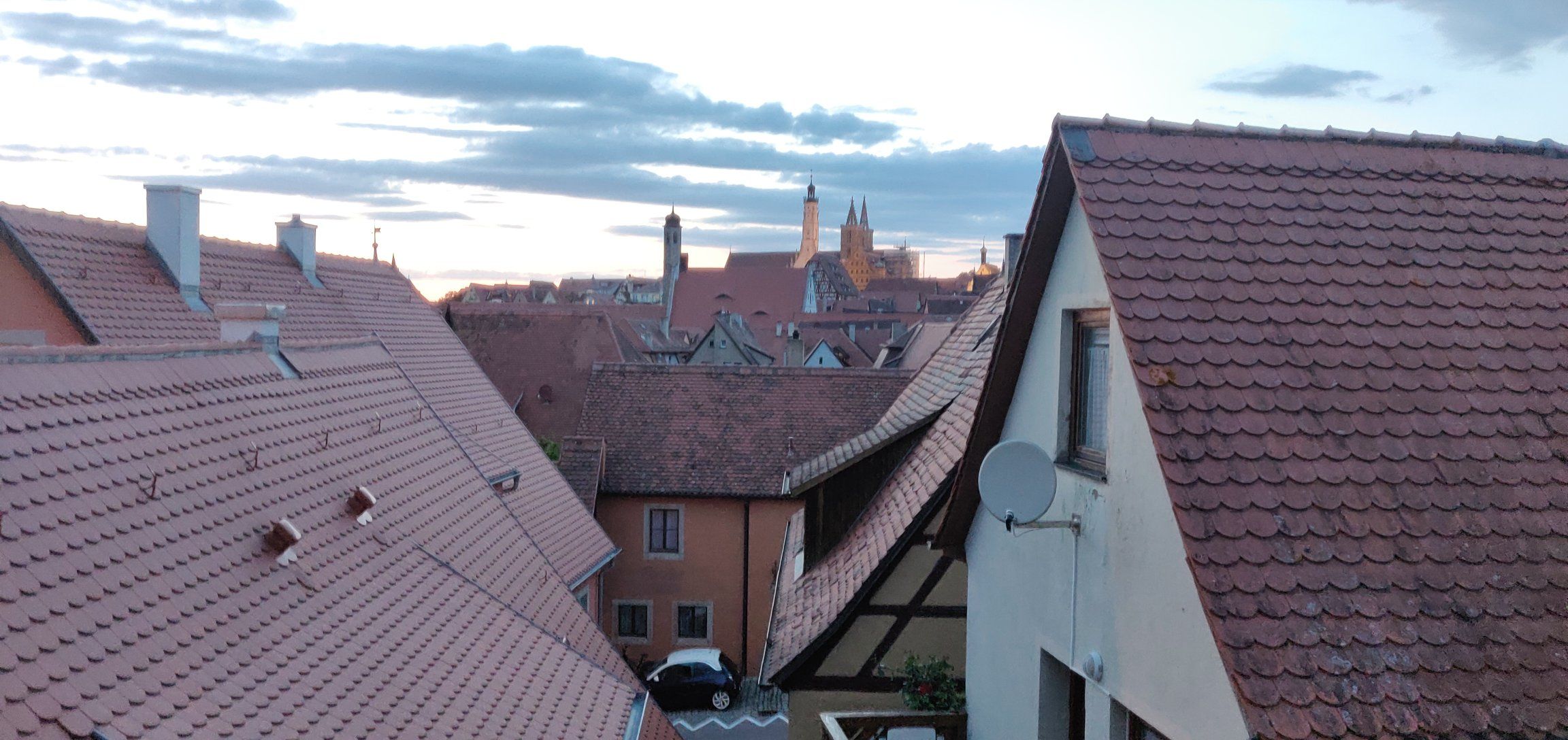 Foto bij Rothenburg ob der Tauber