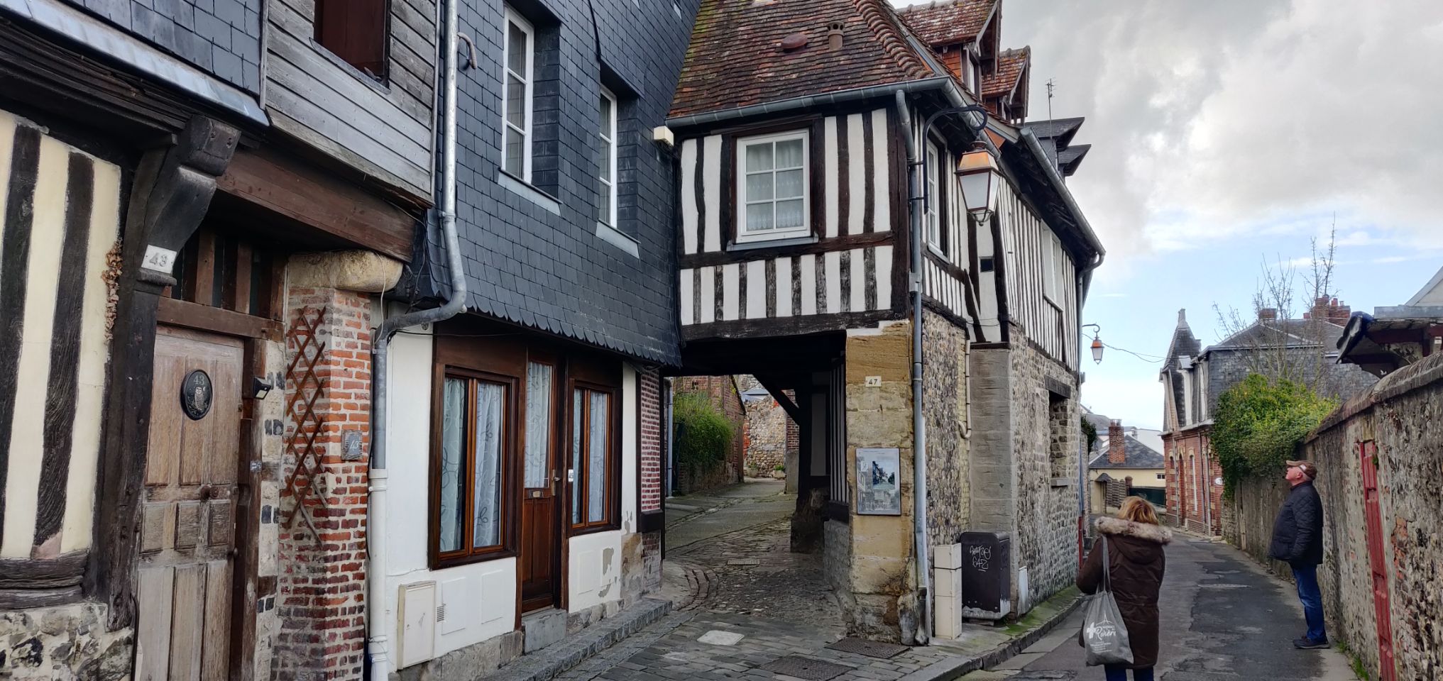 Foto bij Honfleur