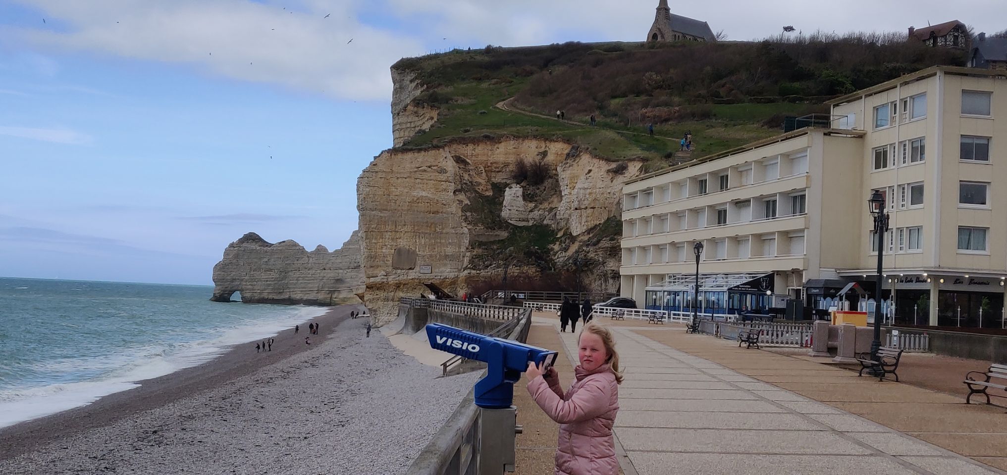 Foto bij Étretat