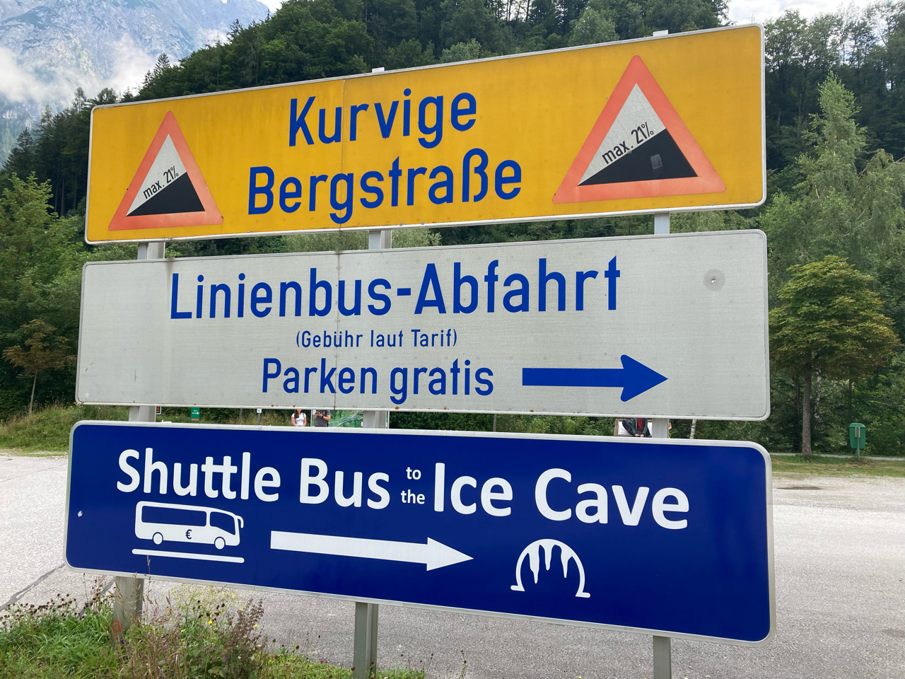 Foto bij Eisriesenwelt Werfen