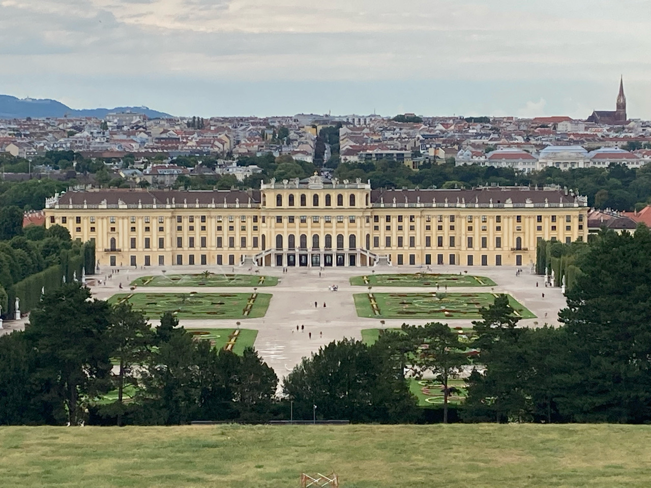 Foto bij Vienna: Schloss Schönbrunn