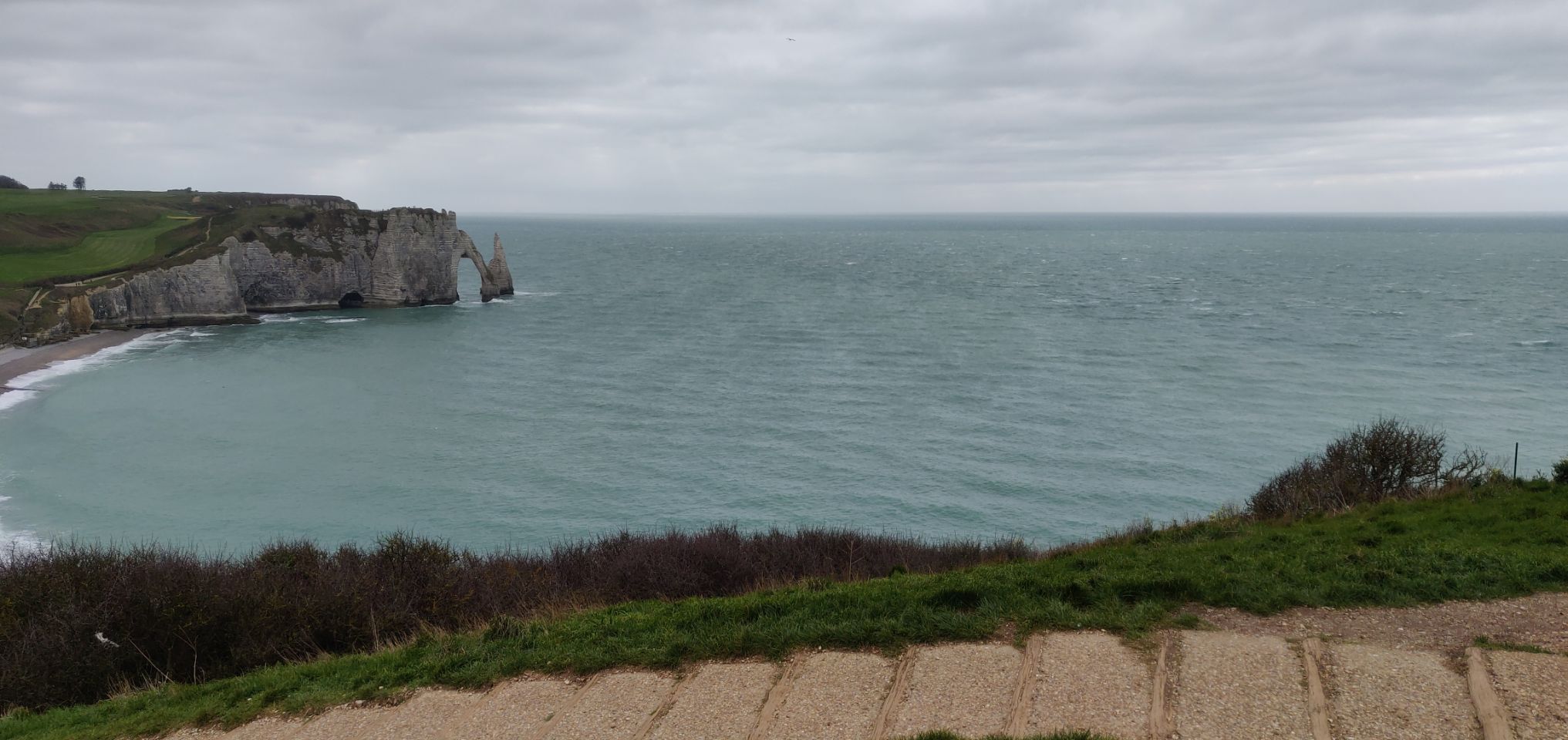 Foto bij Étretat