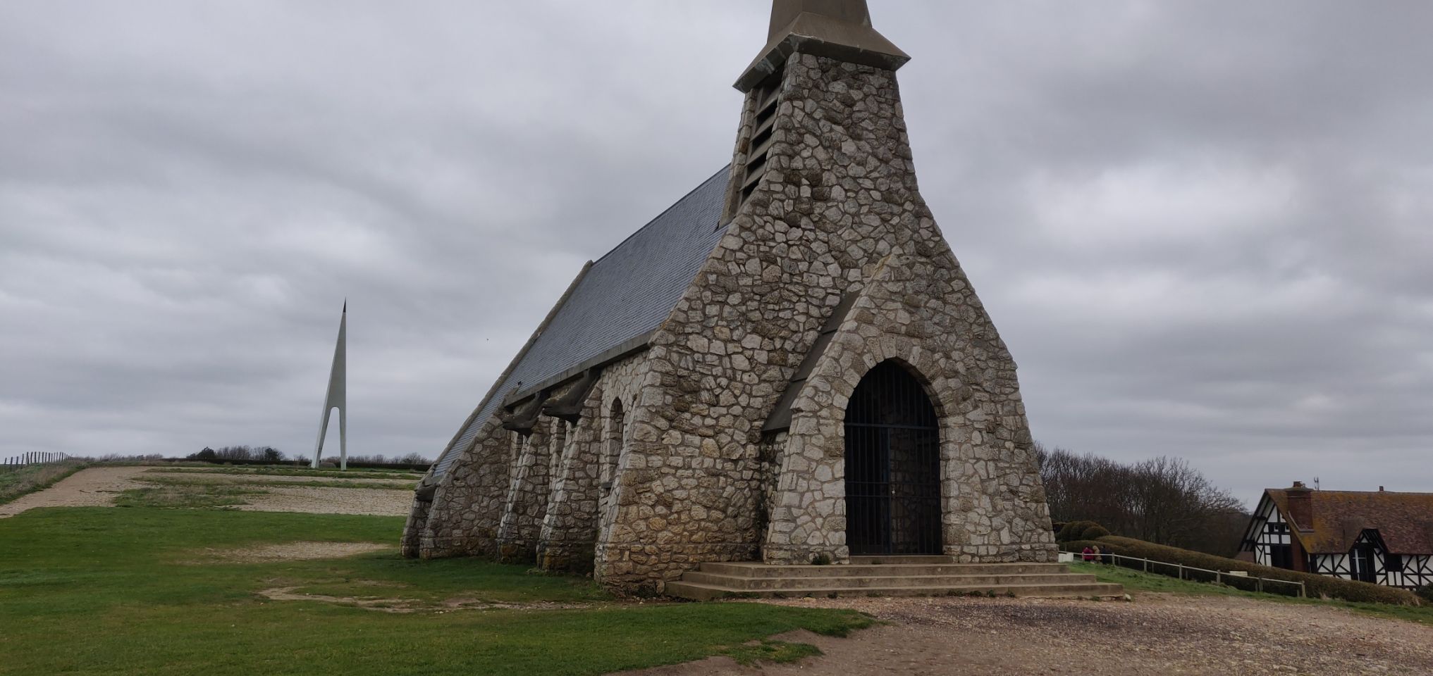 Foto bij Étretat