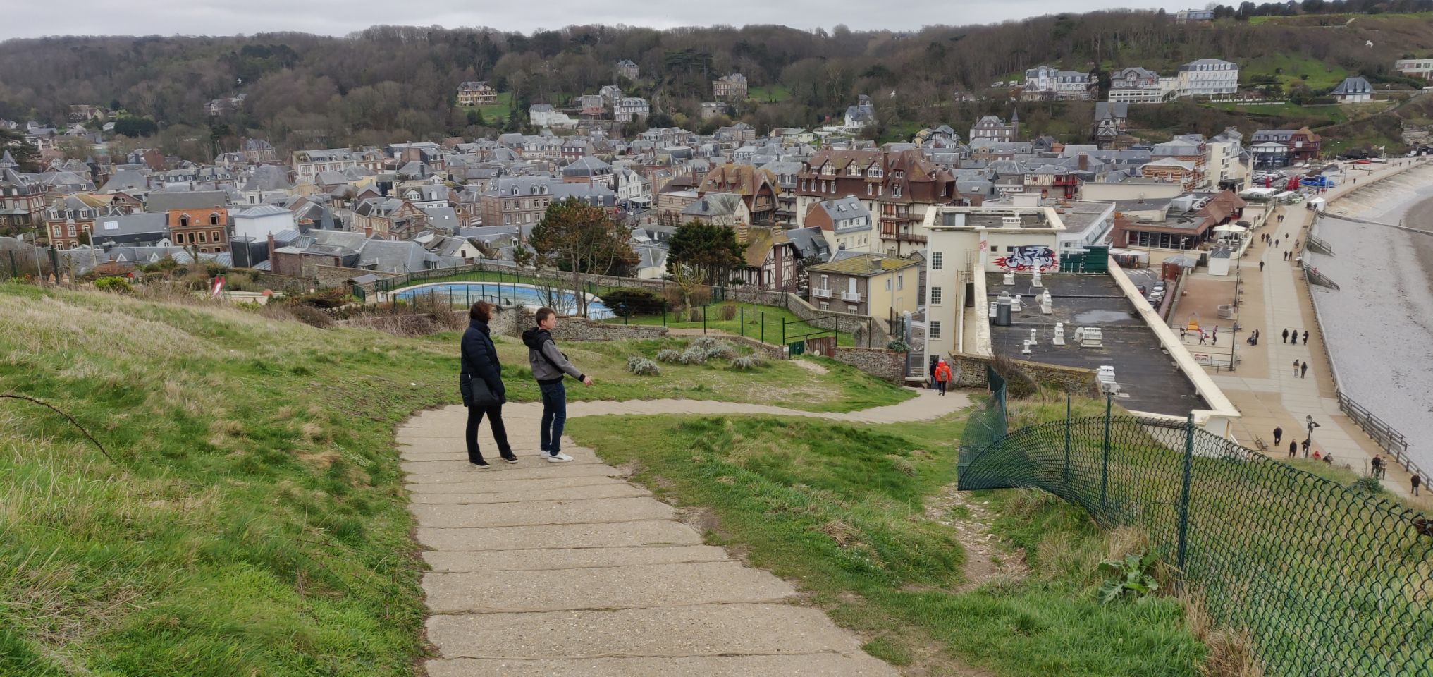 Foto bij Étretat